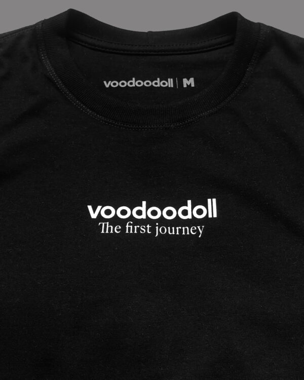 Camiseta Oversized  Preta The First Journey