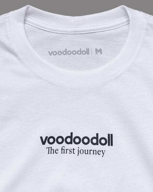 Camiseta Oversized Branca The First Journey